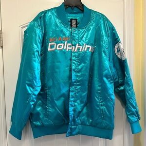 NFL Miami’s Dolphin Bomber Jacket - unisex size xxl